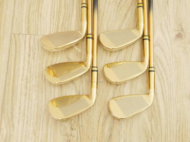 Iron set : Other Brand : **ของใหม่ ยังไม่แกะพลาสติก** ชุดเหล็ก Mutsumi Honma MH777 One Length (ใบใหญ่ ตีง่าย ไกล) มีเหล็ก 5-Pw (6 ชิ้น) ก้านกราไฟต์ Flex R