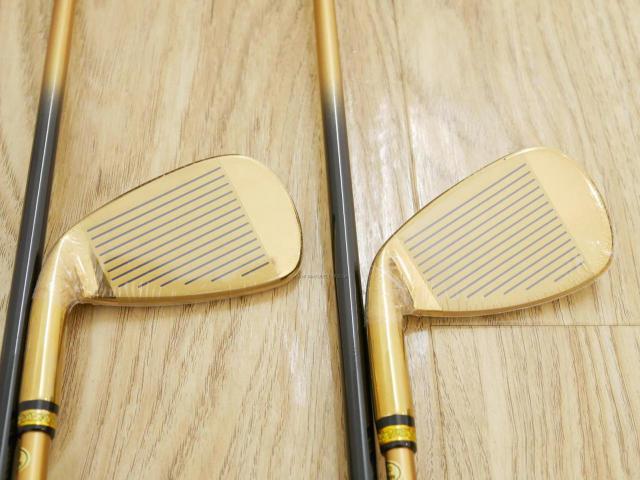 Iron set : Other Brand : **ของใหม่ ยังไม่แกะพลาสติก** ชุดเหล็ก Mutsumi Honma MH777 One Length (ใบใหญ่ ตีง่าย ไกล) มีเหล็ก 5-Pw (6 ชิ้น) ก้านกราไฟต์ Flex R