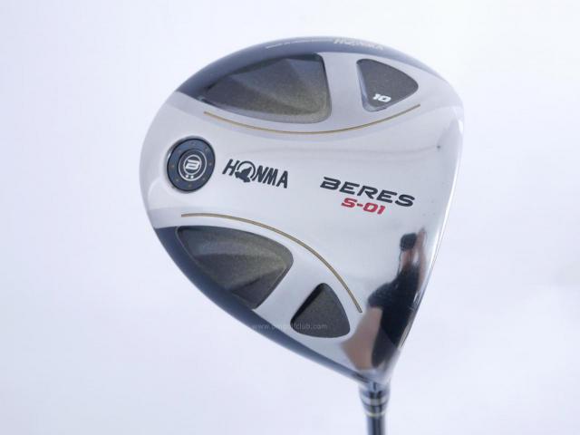 Driver : Honma : ไดรเวอร์ Honma Beres S-01 (460cc.) Loft 10 ก้าน ARMRQ 6 (45) Flex R (2 ดาว)