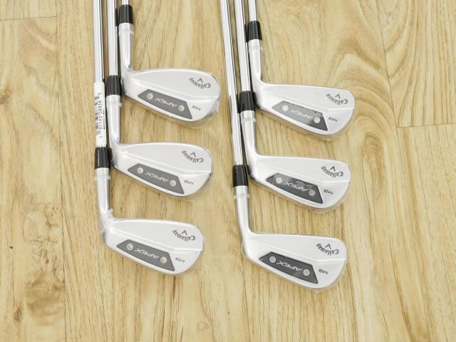 Iron set : Callaway : **ของใหม่ ยังไม่แกะพลาสติก**ชุดเหล็ก Callaway APEX MB Forged (รุ่นล่าสุด ปี 2024) มีเหล็ก 5-10 (6 ชิ้น) ก้านเหล็ก Dynamic Gold S200