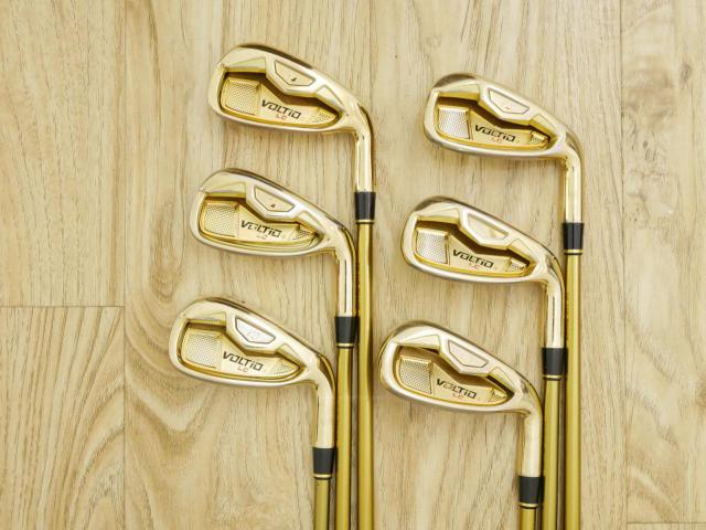 Iron set : Katana : ชุดเหล็ก Katana Voltio III LC (ใบใหญ่ หน้าเด้ง ง่าย ไกล) มีเหล็ก 5-Pw (6 ชิ้น) ก้าน Tour AD VL-5 Flex R