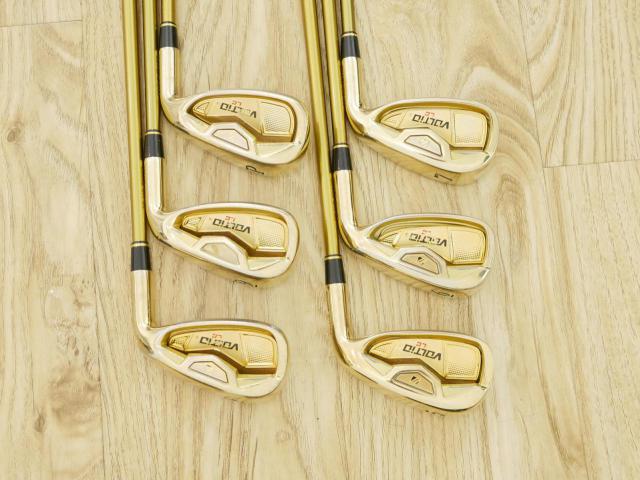 Iron set : Katana : ชุดเหล็ก Katana Voltio III LC (ใบใหญ่ หน้าเด้ง ง่าย ไกล) มีเหล็ก 5-Pw (6 ชิ้น) ก้าน Tour AD VL-5 Flex R