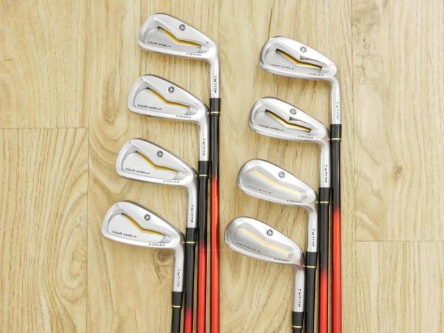 Iron set : Honma : ชุดเหล็ก Honma Tour World TW717P (Forged) มีเหล็ก 5-11,Sw (8 ชิ้น) ก้านกราไฟต์ Honma ARMRQ 8 (54) Flex R (2 ดาว)