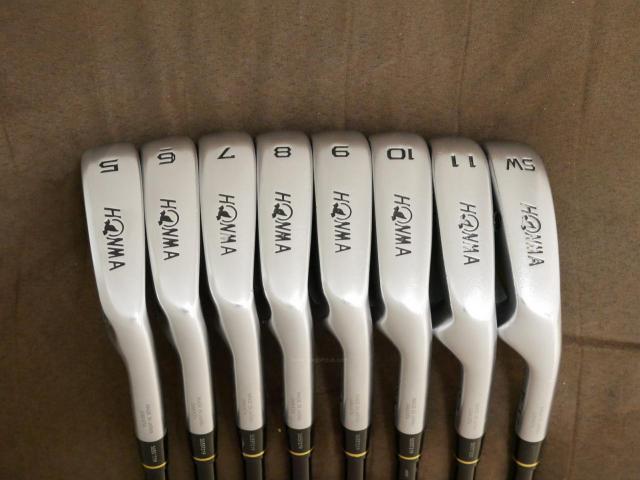 Iron set : Honma : ชุดเหล็ก Honma Tour World TW717P (Forged) มีเหล็ก 5-11,Sw (8 ชิ้น) ก้านกราไฟต์ Honma ARMRQ 8 (54) Flex R (2 ดาว)