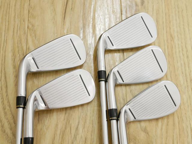 Iron set : Taylormade : ชุดเหล็ก Taylormade Gloire G (รุ่นท๊อปสุด ตีไกลมากๆ เหล็ก 7 Loft 26.5 หน้าเด้ง) มีเหล็ก 6-Pw (5 ชิ้น) ก้านเหล็ก NS Pro 830 Flex S