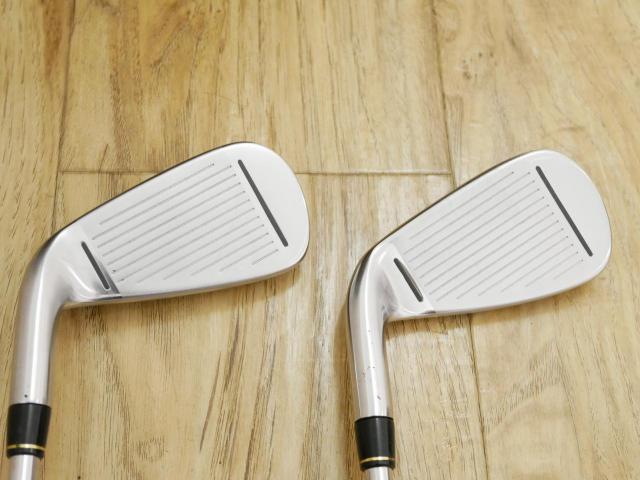 Iron set : Taylormade : ชุดเหล็ก Taylormade Gloire G (รุ่นท๊อปสุด ตีไกลมากๆ เหล็ก 7 Loft 26.5 หน้าเด้ง) มีเหล็ก 6-Pw (5 ชิ้น) ก้านเหล็ก NS Pro 830 Flex S