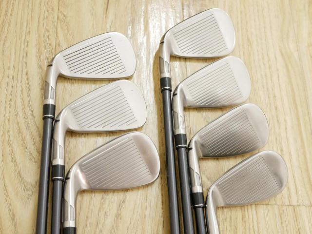 Iron set : Taylormade : ชุดเหล็ก Taylormade Stealth (ออกปี 2022 Japan Spec.) มีเหล็ก 6-Pw,Aw,Sw (7 ชิ้น) ก้านกราไฟต์ Mitsubishi Tensei TM60 Flex R