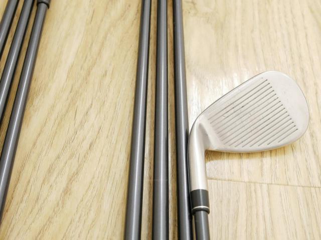 Iron set : Taylormade : ชุดเหล็ก Taylormade Stealth (ออกปี 2022 Japan Spec.) มีเหล็ก 6-Pw,Aw,Sw (7 ชิ้น) ก้านกราไฟต์ Mitsubishi Tensei TM60 Flex R