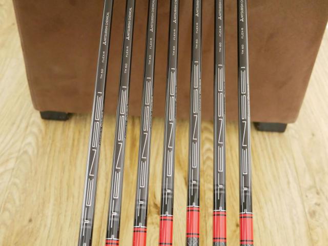 Iron set : Taylormade : ชุดเหล็ก Taylormade Stealth (ออกปี 2022 Japan Spec.) มีเหล็ก 6-Pw,Aw,Sw (7 ชิ้น) ก้านกราไฟต์ Mitsubishi Tensei TM60 Flex R