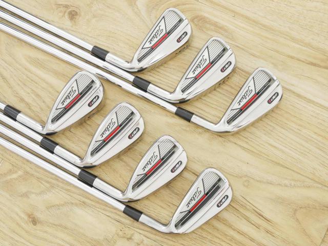 Iron set : Titleist : ชุดเหล็ก Titleist AP1 มีเหล็ก 4-Pw (7 ชิ้น) ก้านเหล็ก Flex S