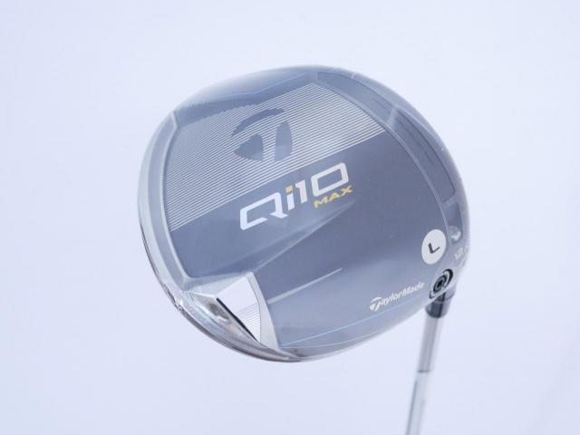 Lady club : All : **ของใหม่ ยังไม่แกะพลาสติก** ไดรเวอร์ Taylormade Qi10 MAX (รุ่นใหม่ล่าสุด ออกปี 2024) Loft 12 ก้าน Mitsubishi ELDIO 40 Flex L