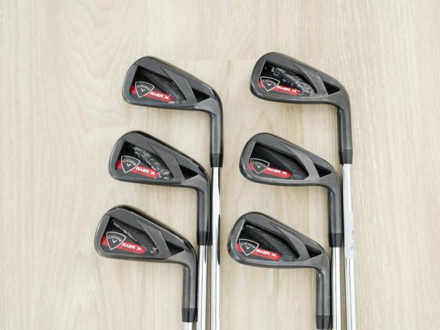 Iron set : Callaway : ชุดเหล็ก Callaway RAZR X Black มีเหล็ก 5-Pw (6 ชิ้น) ก้านเหล็ก NS Pro 950 Flex S