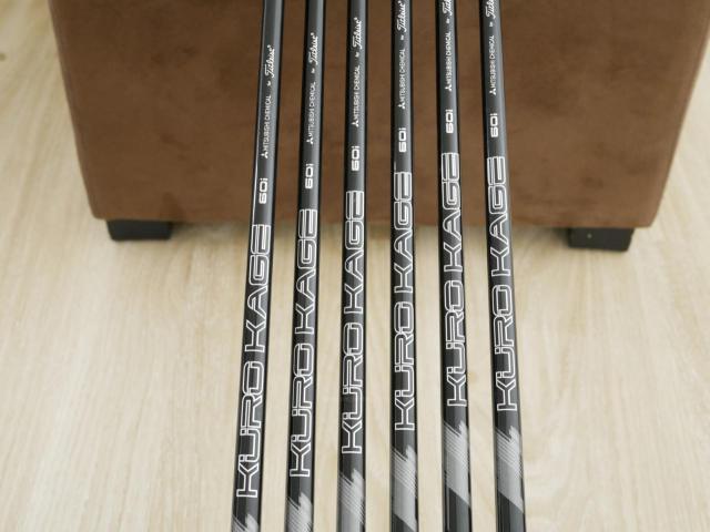 Iron set : Titleist : ชุดเหล็ก Titleist T300 (ออกปี 2019) มีเหล็ก 6-Pw,48 (6 ชิ้น) ก้านกราไฟต์ Mitsubishi KUROKAGE 60i Flex R