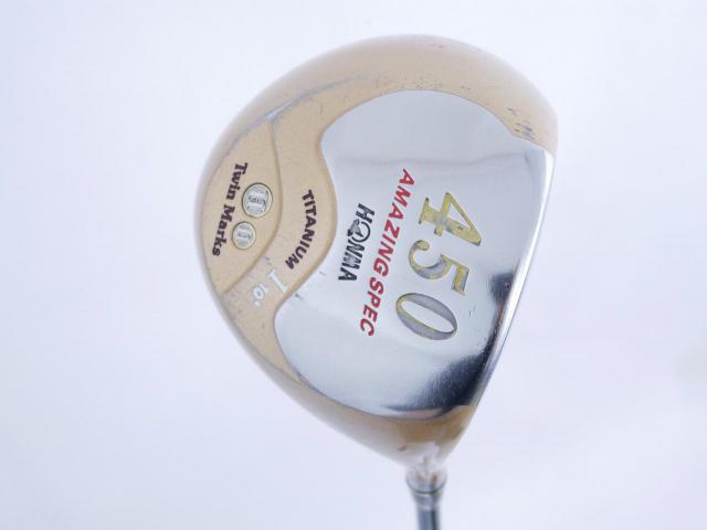 Driver : Honma : **ก้าน 4 ดาว** ไดรเวอร์ Honma Amazing Spec 450 (450cc. หน้าเด้งเกินกฏ) Loft 10 flex R (4 ดาว) 