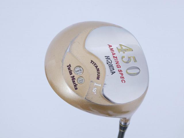 Driver : Honma : **ก้าน 4 ดาว** ไดรเวอร์ Honma Amazing Spec 450 (450cc. หน้าเด้งเกินกฏ) Loft 10 flex R (4 ดาว) 