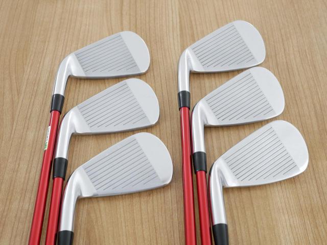 Iron set : Bridgestone : ชุดเหล็ก Bridgestone J15 (ตีง่าย ไกล) มีเหล็ก 5-PW (6 ชิ้น) ก้านกราไฟต์ Tour AD Flex S