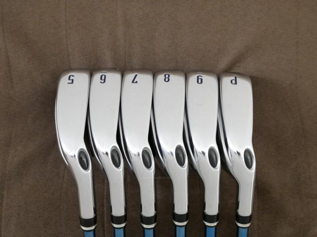 Iron set : Callaway : ชุดเหล็ก Callaway Big Bertha Beta (ใบใหญ่ ตีง่าย ไกล) มีเหล็ก 5-Pw (6 ชิ้น) ก้านเหล็ก True Temper ALLOY BLUE S200