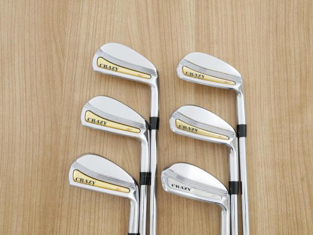 Iron set : Other Brand : ชุดเหล็ก Crazy AIR (Forged) มีเหล็ก 5-Pw (6 ชิ้น) ก้านเหล็ก Shimada K'S-3001 Flex S