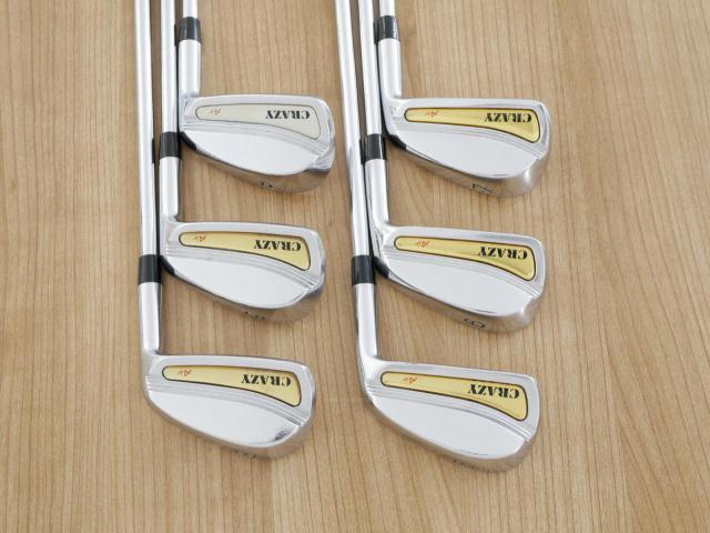 Iron set : Other Brand : ชุดเหล็ก Crazy AIR (Forged) มีเหล็ก 5-Pw (6 ชิ้น) ก้านเหล็ก Shimada K'S-3001 Flex S