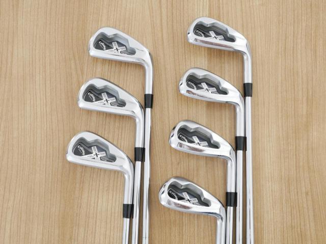 Iron set : Callaway : ชุดเหล็ก Callaway X-Tour (Forged) มีเหล็ก 4-Pw (7 ชิ้น) ก้านเหล็ก Precision Super Lite Flex S