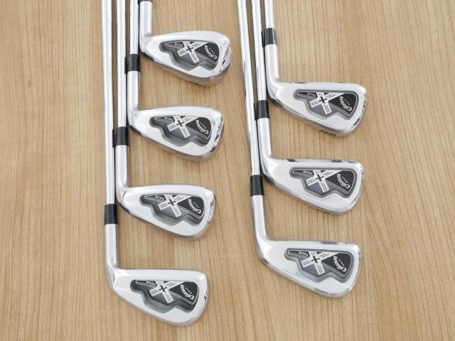 Iron set : Callaway : ชุดเหล็ก Callaway X-Tour (Forged) มีเหล็ก 4-Pw (7 ชิ้น) ก้านเหล็ก Precision Super Lite Flex S