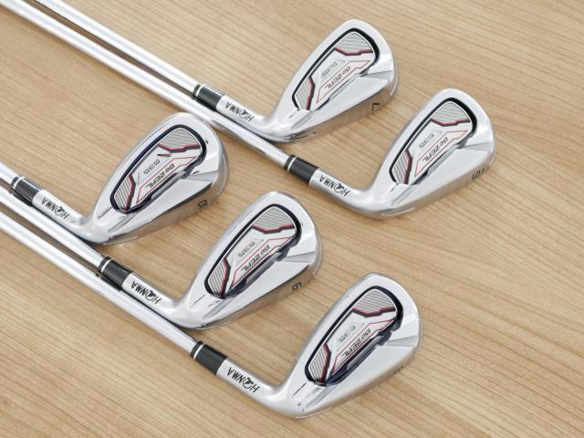 Iron set : Honma : ชุดเหล็ก Honma Bezeal 535 (ปี 2019 รุ่นนี้ใบใหญ่ที่สุดของ Honma) มีเหล็ก 6-10 (5 ชิ้น) ก้านเหล็ก NS Pro 950 Flex S
