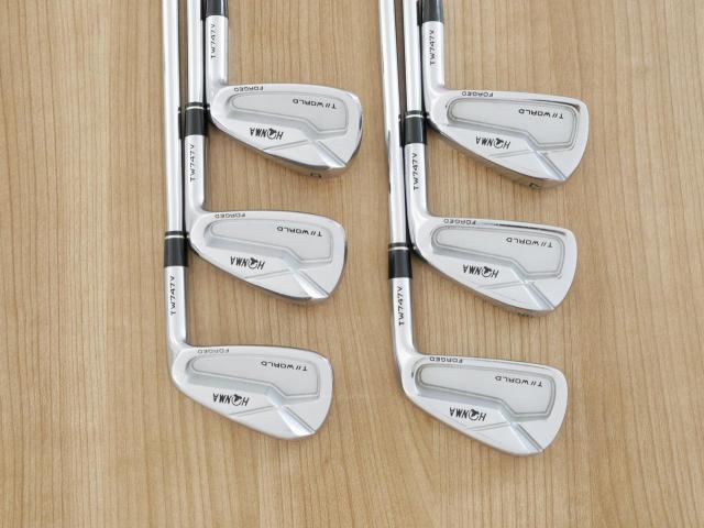 Iron set : Honma : ชุดเหล็ก Honma Tour World TW747V Forged (รุ่นปี 2019) มีเหล็ก 5-10 (6 ชิ้น) ก้านเหล็ก AMT Tour White S200