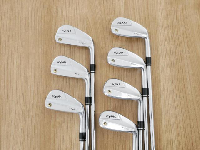 Iron set : Honma : ชุดเหล็ก Honma Tour World TR21X (ออกปี 2021 ตีง่าย ไกล) มีเหล็ก 5-11 (7 ชิ้น) ก้านเหล็ก NS Pro 950 NEO Flex R