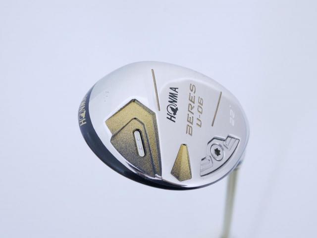 Fairway Wood : Honma : ไม้กระเทย Honma Beres U-06 (ปี 2019) Loft 22 ก้าน ARMRQ X (47) Flex R (2 ดาว)