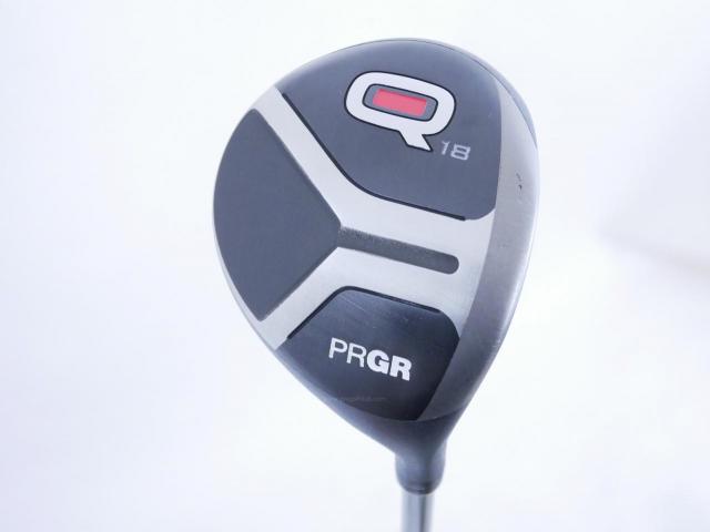 Fairway Wood : PRGR : ไม้กระเทย PRGR Q (รุ่นปี 2019 สำหรับเล่นได้ทุกไลน์) Loft 18 Flex R