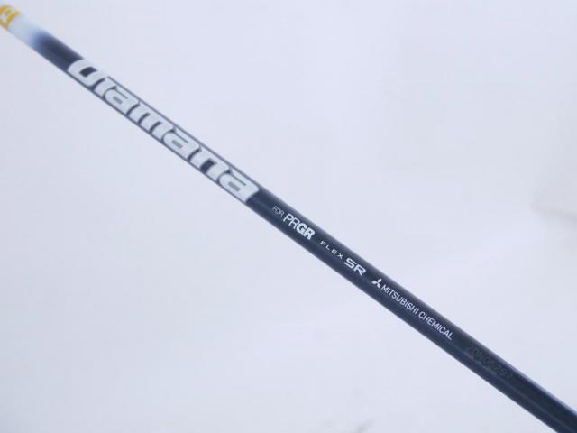 Fairway Wood : PRGR : **มีบุบ** ไม้กระเทย PRGR RS JUST (รุ่นปี 2024) Loft 25 ก้าน Mitsubishi Diamana Flex SR