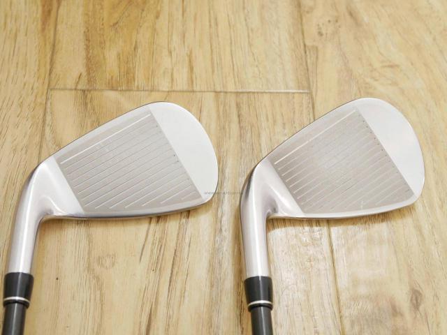 Iron set : PRGR : ชุดเหล็ก PRGR RS Titanium Face (ออกปี 2017 ตีไกล) มีเหล็ก 6-Pw (5 ชิ้น) ก้านกราไฟต์ Tour AD 75 Flex R