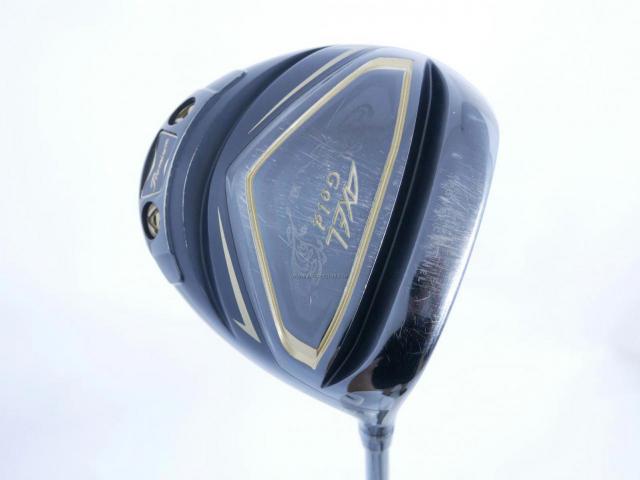 Driver : Tsuruya : Tsuruya AXEL Gold Premium III (รุ่นปี 2019 ตัวท๊อป หน้าเด้งสุดๆ COR 0.86 ของใหม่ 4 หมื่น) Loft 10.5 Flex R