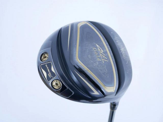 Driver : Tsuruya : Tsuruya AXEL Gold Premium III (รุ่นปี 2019 ตัวท๊อป หน้าเด้งสุดๆ COR 0.86 ของใหม่ 4 หมื่น) Loft 10.5 Flex R