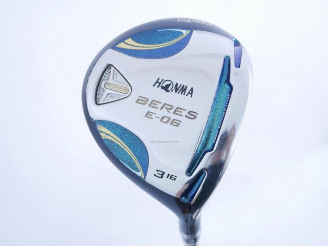 Fairway Wood : Honma : **ก้าน 3 ดาว** หัวไม้ 3 Honma Beres E-06 (รุ่นปี 2019) Loft 16 ก้าน ARMRQ X (47) Flex SR (3 ดาว)