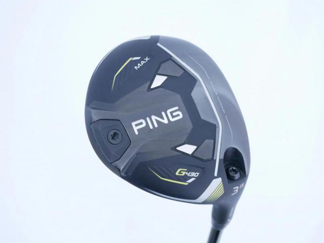 Fairway Wood : Ping : หัวไม้ 3 Ping G430 MAX (รุ่นล่าสุด ปี 2023) Loft 15 ก้าน Ping Alta J CB Flex SR