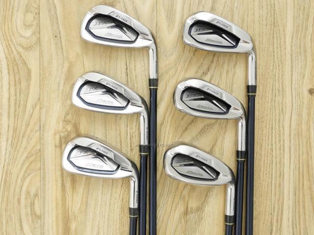 Iron set : Mizuno : ชุดเหล็ก Mizuno JPX E500 Ti-Face มีเหล็ก 5-Pw (6 ชิ้น) ก้านกราไฟต์ Flex R