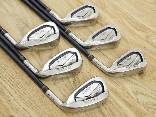 Iron set : Mizuno : ชุดเหล็ก Mizuno JPX E500 Ti-Face มีเหล็ก 5-Pw (6 ชิ้น) ก้านกราไฟต์ Flex R