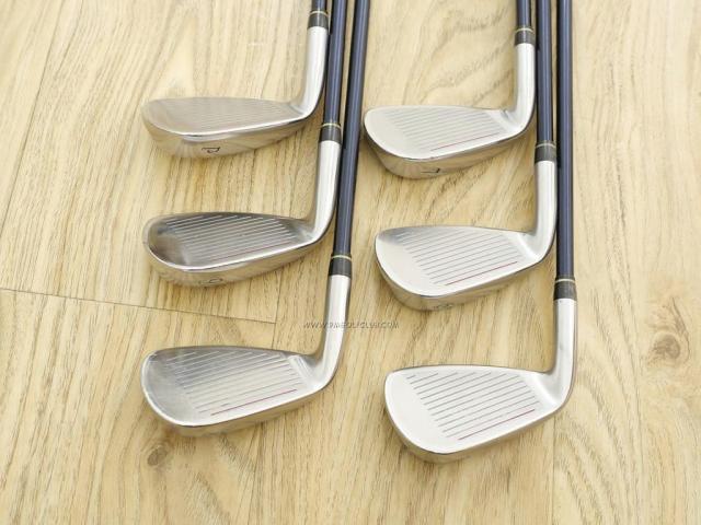 Iron set : Mizuno : ชุดเหล็ก Mizuno JPX E500 Ti-Face มีเหล็ก 5-Pw (6 ชิ้น) ก้านกราไฟต์ Flex R