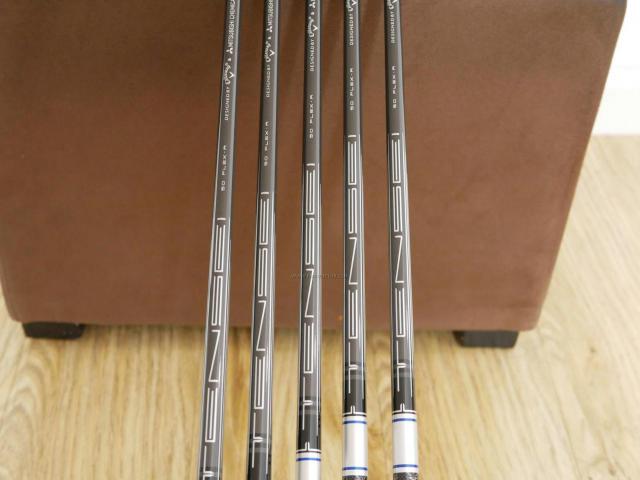 Iron set : Callaway : ชุดเหล็ก Callaway Paradym Ai Smoke HL (รุ่นล่าสุด ออกปี 2024 ตีง่ายมาก ไกล Japan Spec.) มีเหล็ก 6-Pw (5 ชิ้น) ก้านกราไฟต์ Fujikura TENSEI 50 Flex R