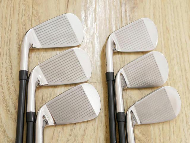 Iron set : Callaway : ชุดเหล็ก Callaway Paradym Ai Smoke (รุ่นล่าสุด ออกปี 2024 ตีง่ายมาก ไกล Japan Spec.) มีเหล็ก 5-Pw (6 ชิ้น) ก้านกราไฟต์ Fujikura TENSEI 50 Flex R