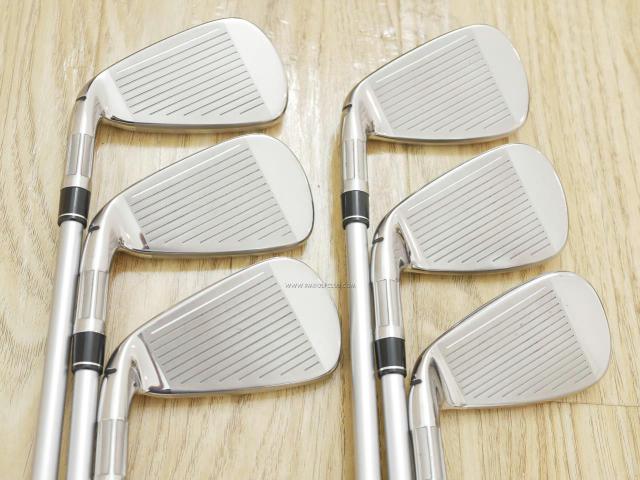 Iron set : Taylormade : ชุดเหล็ก Taylormade M6 (ออกปี 2019 Japan Spec) มีเหล็ก 5-Pw (6 ชิ้น) ก้านกราไฟต์ Mitsubishi FUBUKI TM6 Flex S