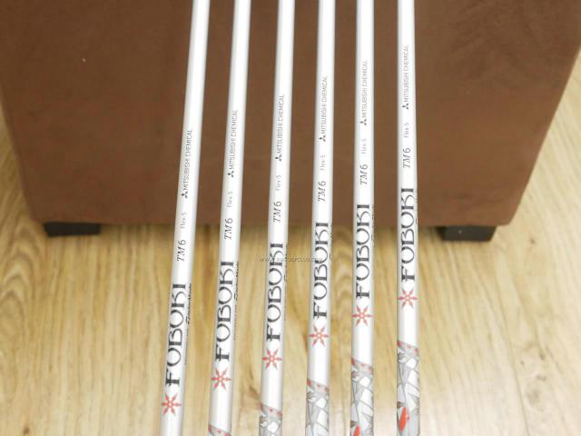 Iron set : Taylormade : ชุดเหล็ก Taylormade M6 (ออกปี 2019 Japan Spec) มีเหล็ก 5-Pw (6 ชิ้น) ก้านกราไฟต์ Mitsubishi FUBUKI TM6 Flex S