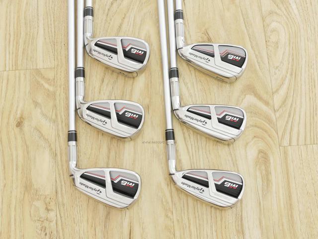 Iron set : Taylormade : ชุดเหล็ก Taylormade M6 (ออกปี 2019 Japan Spec) มีเหล็ก 5-Pw (6 ชิ้น) ก้านกราไฟต์ Mitsubishi FUBUKI TM6 Flex S