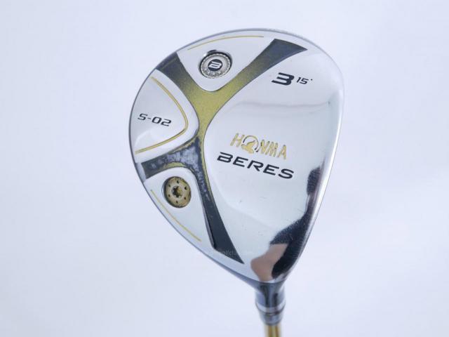 Fairway Wood : Honma : **ก้าน 4 ดาว** หัวไม้ 3 Honma Beres S-02 Loft 15 ก้าน ARMRQ 6 (49) Flex R (4 ดาว)