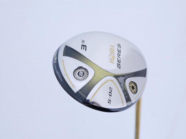 Fairway Wood : Honma : **ก้าน 4 ดาว** หัวไม้ 3 Honma Beres S-02 Loft 15 ก้าน ARMRQ 6 (49) Flex R (4 ดาว)