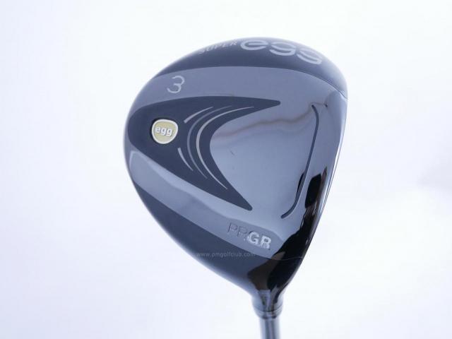 Fairway Wood : PRGR : หัวไม้ 3 PRGR Super Egg (รุ่นปี 2023 หน้าเด้งเกินกฏ COR 0.84 หายากมาก) Loft 15 ก้าน M-37 Flex R