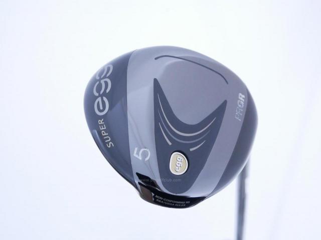 Fairway Wood : PRGR : หัวไม้ 5 PRGR Super Egg (รุ่นปี 2023 หน้าเด้งเกินกฏ COR 0.84 หายากมาก) Loft 19 ก้าน M-37 Flex R