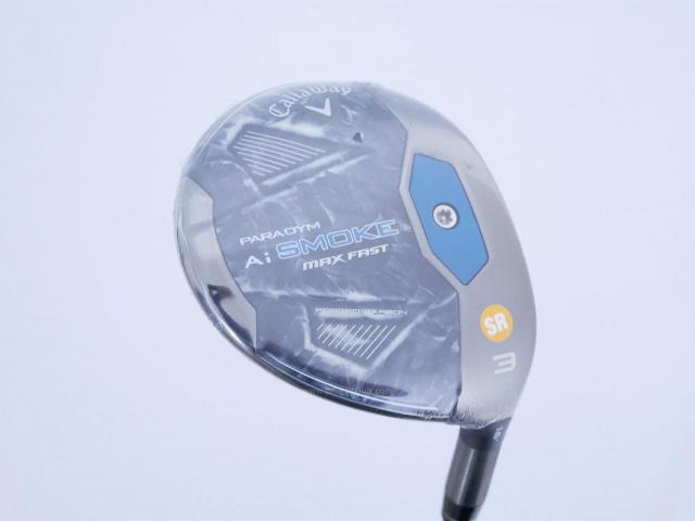 Fairway Wood : callaway : **ของใหม่ ยังไม่แกะพลาสติก** หัวไม้ 3 Callaway Paradym AI Smoke MAX FAST (รุ่นล่าสุดปี 2024 Japan Spec.) Loft 16 ก้าน Mitsubishi TENSEI 40 Flex SR