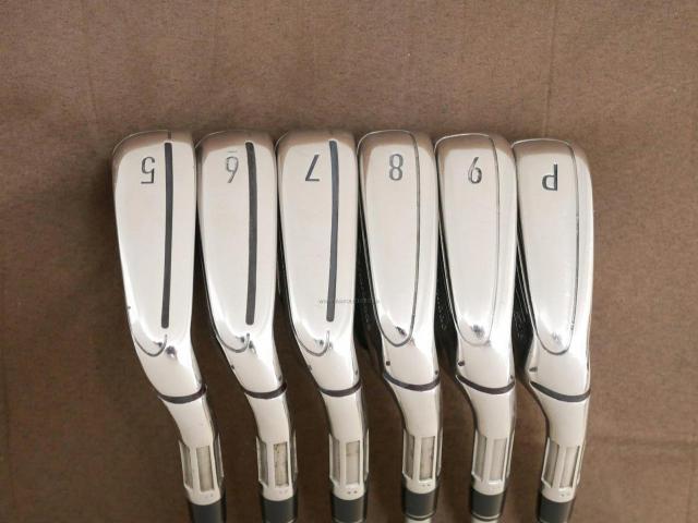 Iron set : Taylormade : ชุดเหล็ก Taylormade M6 (ออกปี 2019 Japan Spec) มีเหล็ก 5-Pw (6 ชิ้น) ก้านกราไฟต์ Mitsubishi FUBUKI TM6 Flex S